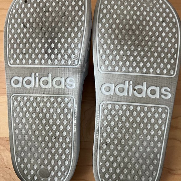 ADDIDAS Blue Slides Women - SIZE 8 - Picture 5 of 5